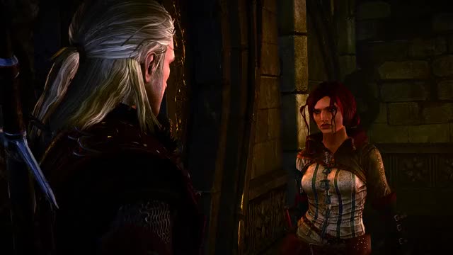 Triss Merigold - The Witcher 2 bath scene