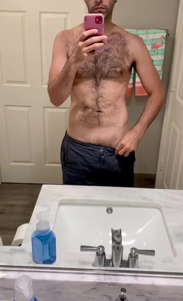 The reveal...what’s the male version of a titty drop? M31