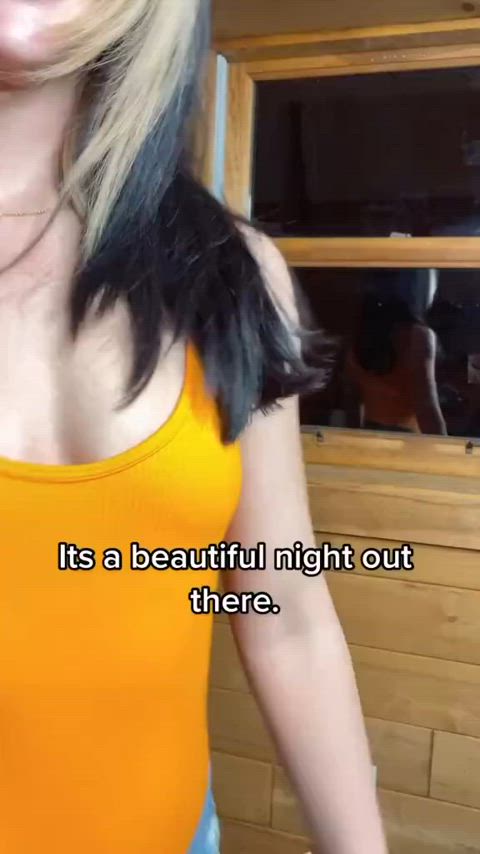 boobs flashing nipples nipslip tiktok r/tiktits gif