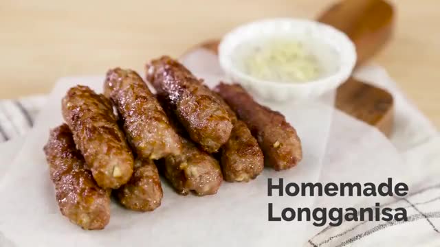 Homemade Skinless Longganisa