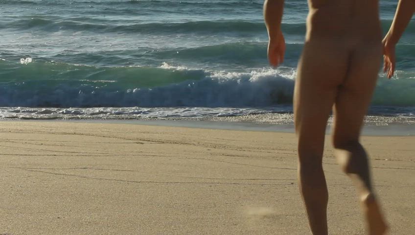 ass beach natural gif