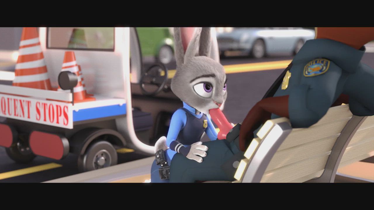 Animation Blowjob Bunny Exhibitionism Exhibitionist Outdoor Police Public gif