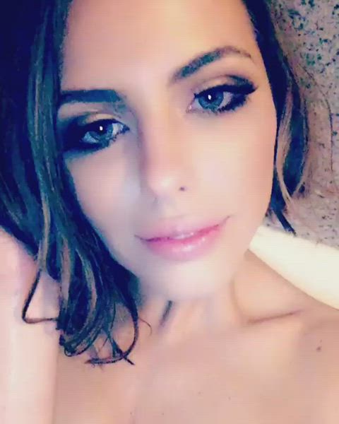 adriana chechik bathtub seduction sexy gif