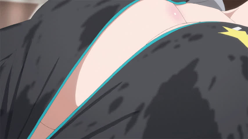Anime Big Tits Bouncing Tits Ecchi Nipples Undressing gif