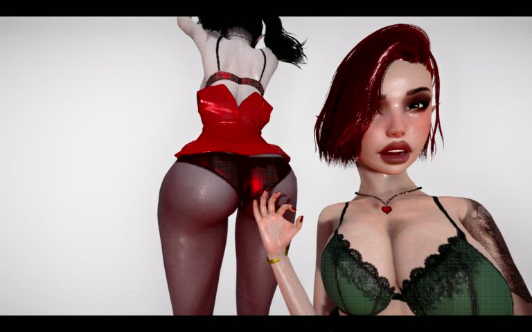 Close Up Clothed Emo Glamour Goth POV Pale Pigtails Stockings gif