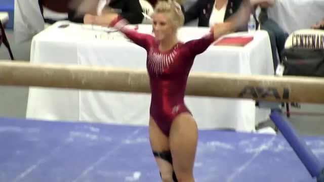 Brittany Johnson Gymnast - Balance Beam Routine