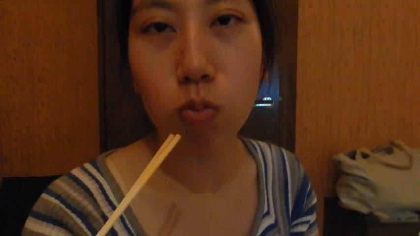 asian fetish food fetish japanese tongue fetish gif