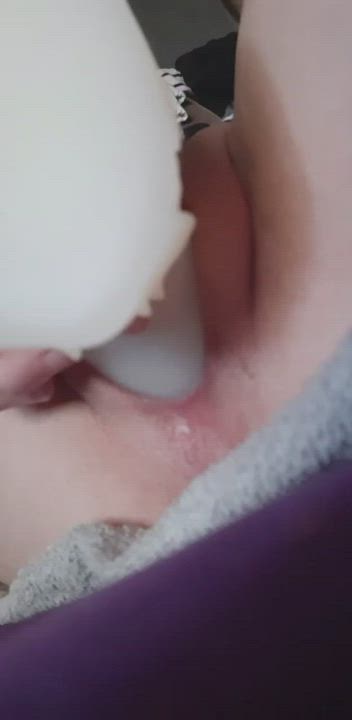 Bad Dragon Dildo Solo Stretching Teasing Wet Pussy gif