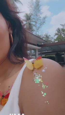 big tits busty desi gif