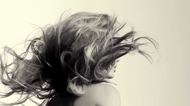 Flying Hair Slow Motion in HD.