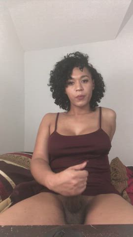 american big dick cumshot ebony masturbating onlyfans solo t-girl trans gif