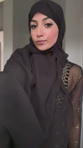 I love being a naughty hijabi slut