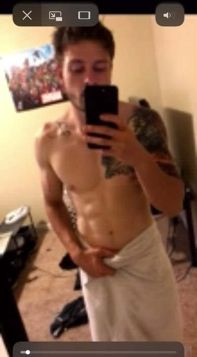 NSFW Tattoo Towel gif