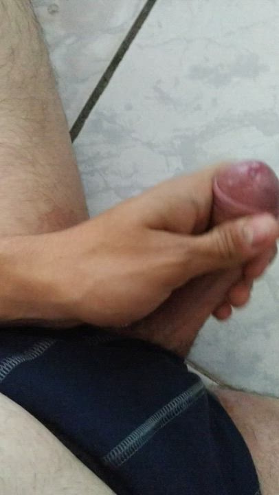 Cock Little Dick Male Masturbation Masturbating Teen Uncut gif
