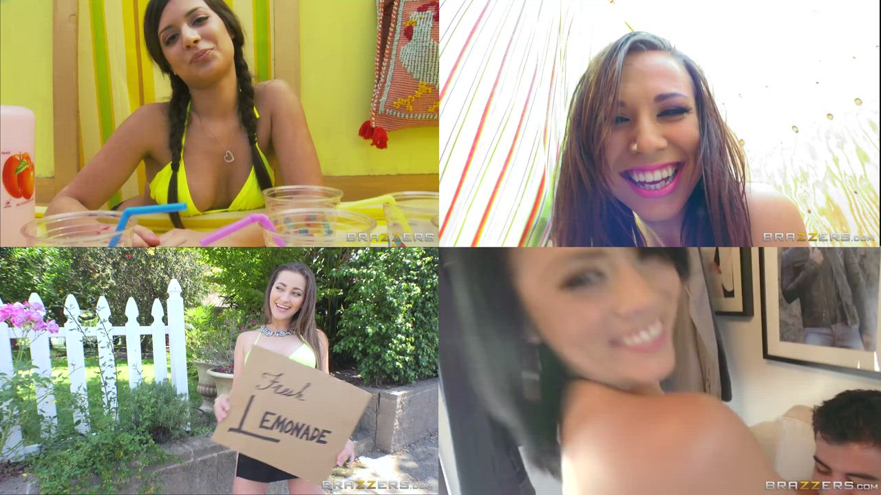 [Jynx Maze] VS [Aidra Fox] VS [Dani Daniels] VS [Kristina Rose] - The Four Lemonade