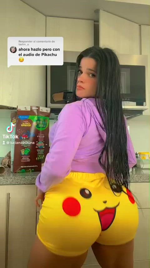 big ass tiktok twerking gif