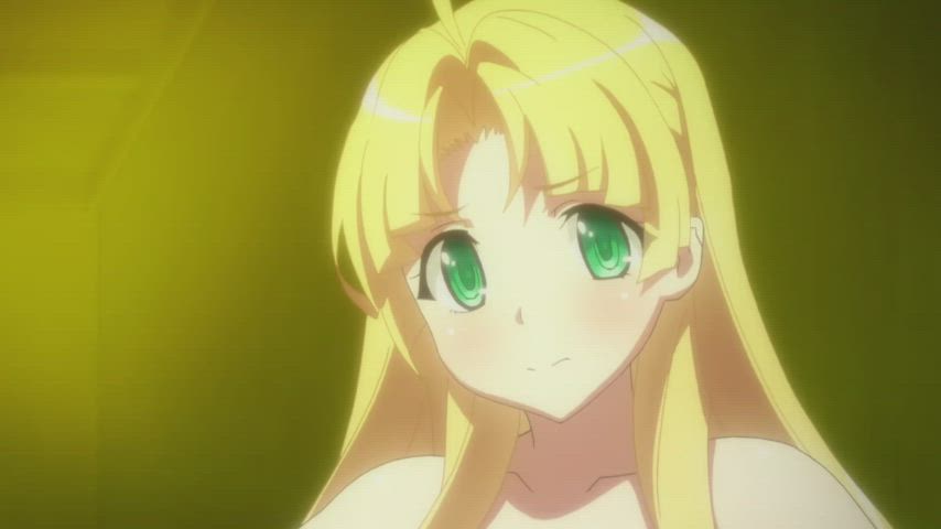 Anime Ecchi Topless gif