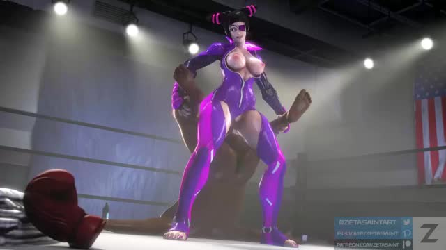 397741 - 3D Animated Juri Han Source Filmmaker Street Fighter Zeta Saint