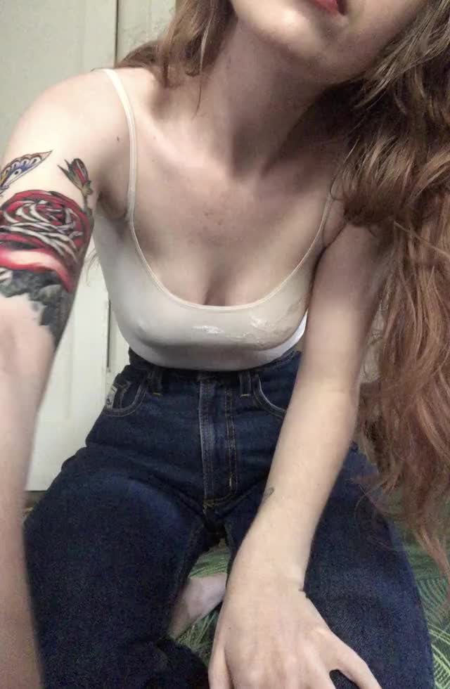 Here's a little titty reveal for y'all