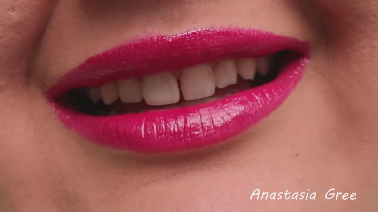 Fetish Lips Lipstick Lipstick Fetish Tongue Fetish gif