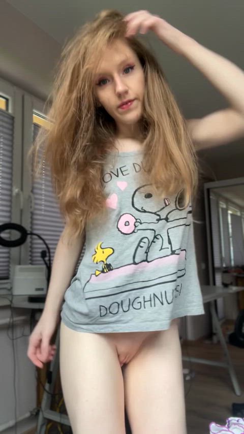 18 years old 19 years old bottomless pale petite redhead skinny sweetpetite teen