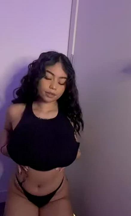 Her tits huge
