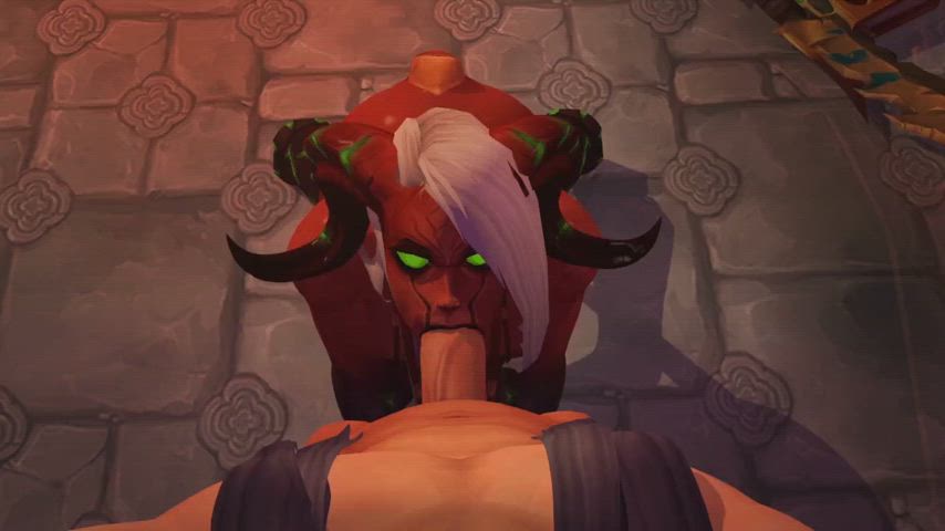 3d animation monster girl pov rule34 succubus warcraft gif