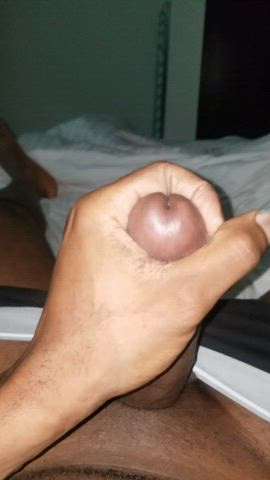 african american amateur bbc cum cumshot ebony homemade jerk off male masturbation