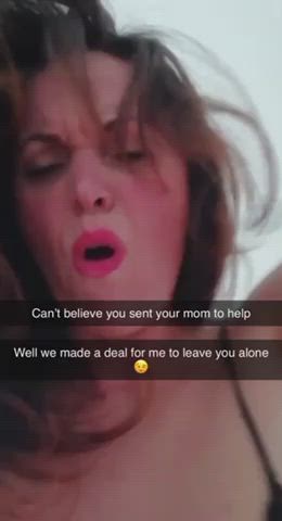 milf moaning mom gif