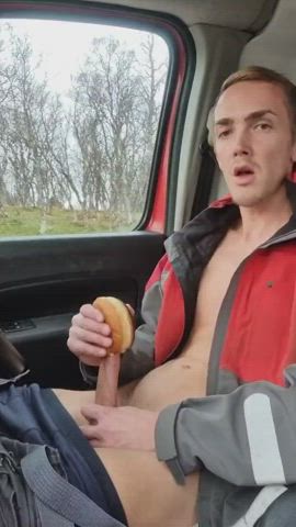 Car Cum Swallow Gay Public Porn GIF by gaycumdump