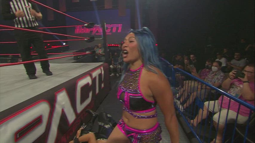 Celebrity Tits Wrestling gif