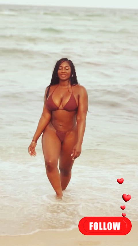 big ass big tits bikini boobs curvy micro bikini tiktok gif