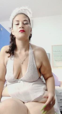 bbw fetish natural small tits gif