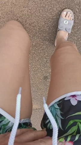 Outdoor accident 🥵