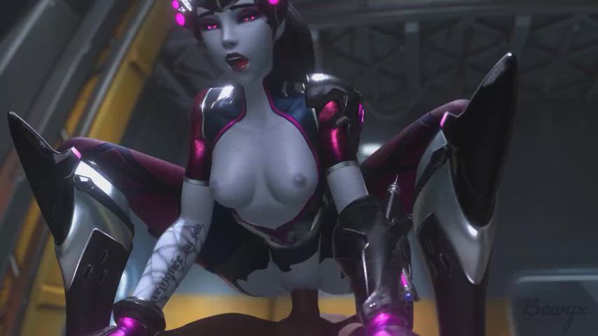 (Bewyx) Widowmaker riding [Overwatch]