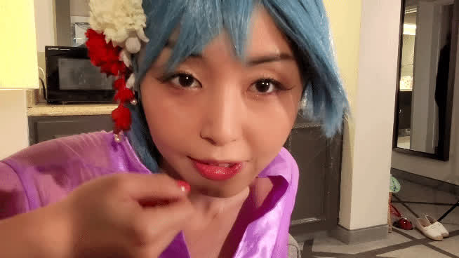 anime cosplay cute handjob jav japanese jav model jerk off marica hase gif