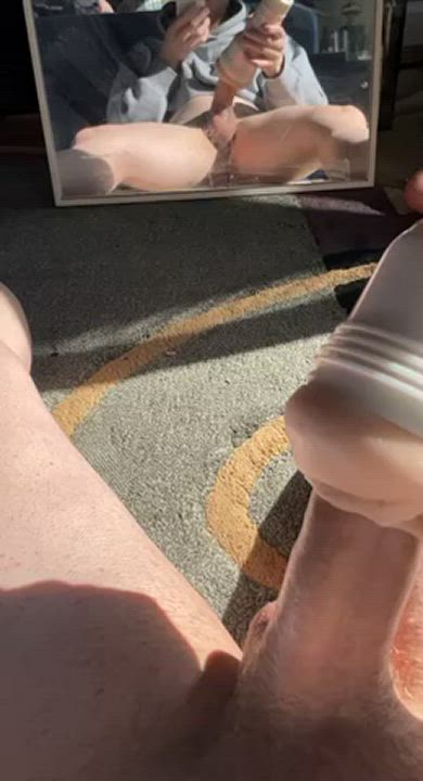 Big Dick Fleshlight Teen gif