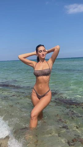 bikini brazilian model gif