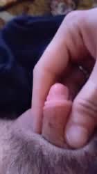 clit clit pump clit rubbing ftm jerk off little dick trans gif