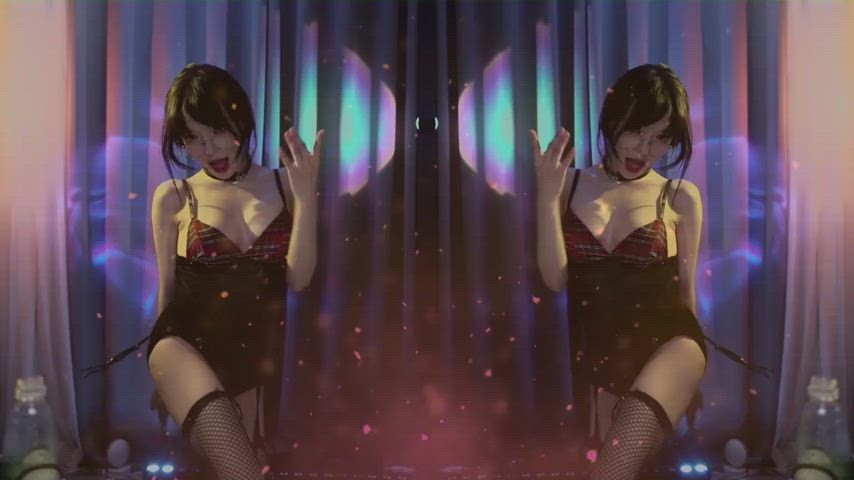 60fps asian dancing korean gif