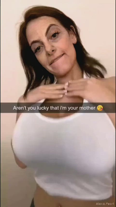 huge tits mom taboo gif