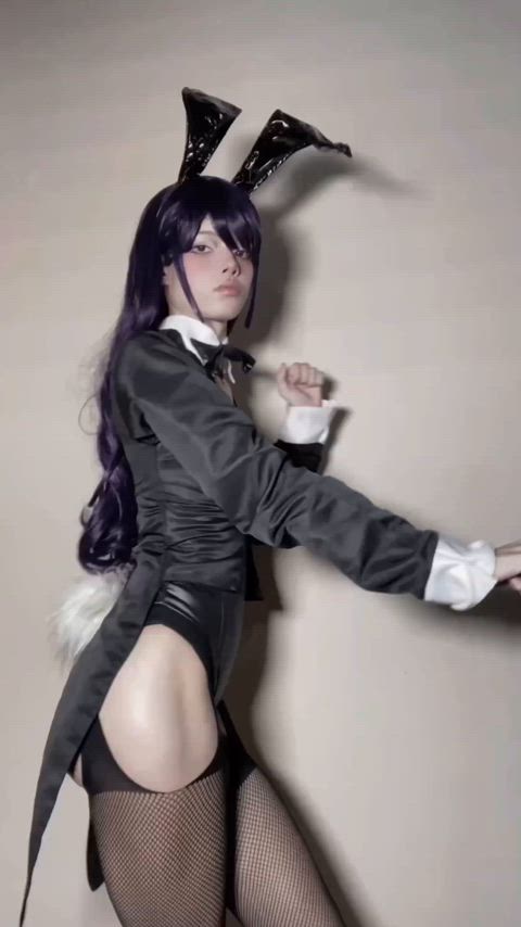 brazilian cosplay teen tik-tok gif