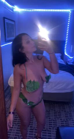 Ass Brunette Costume Hotel Latina MILF OnlyFans Swinger gif