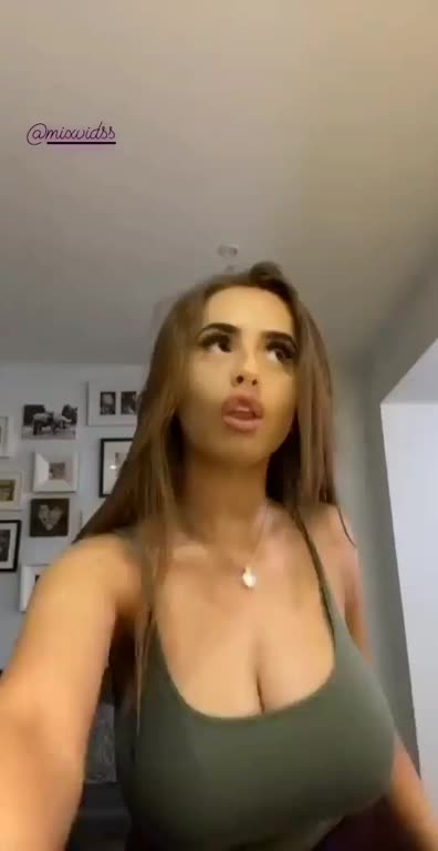 big tits dancing tiktok gif