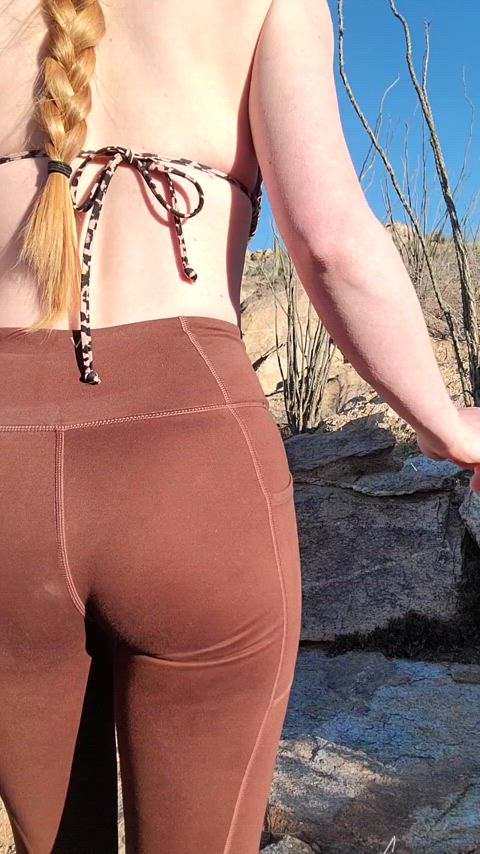 bikini hiking onlyfans redhead gif