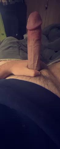 big dick edging erection thick cock gif
