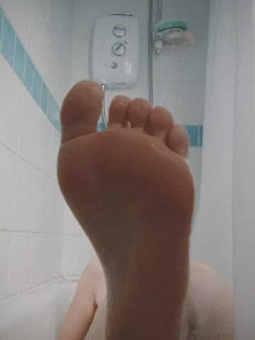 feet feet fetish shower gif