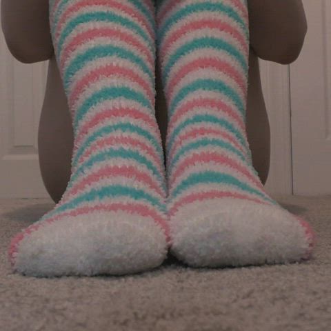 femdom knee high socks socks gif