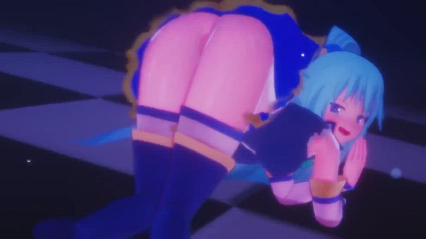 3D Blue Eyes Bukkake Dancing Hentai Rule34 gif