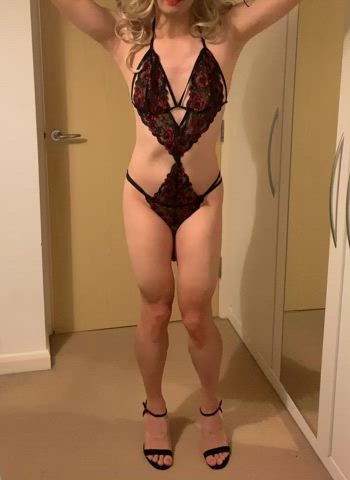 What do you like more? My lingerie or my little surprise?